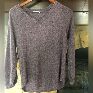 Hello Miz - Purple Heather Maternity Sweater - Like New - Small